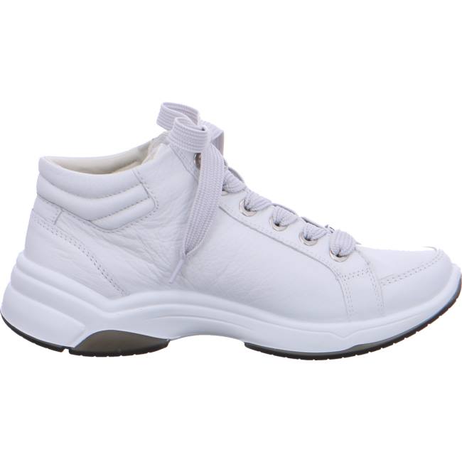 Chaussure Lacet Ara Ankle Miami Nebbia Blanche Femme | AZN-7175914