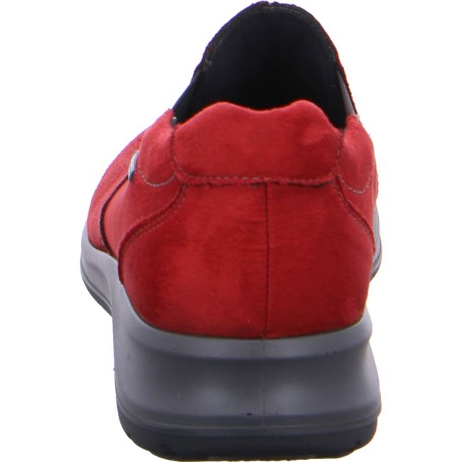 Mocassin Ara Slip-ons Rouge Femme | BAE-2081861