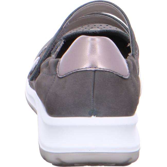 Mocassin Ara Slip-ons Grise Femme | YVT-7357491