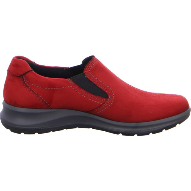 Mocassin Ara Slip-ons Rouge Femme | BAE-2081861