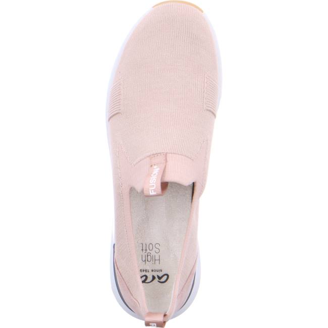 Mocassin Ara Venice Powder Beige Femme | SRL-6171460