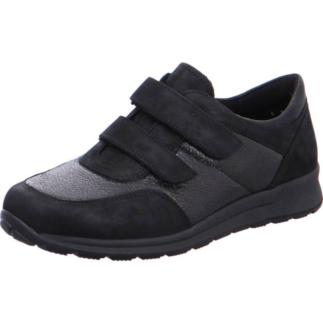 Mocassin Ara Slip-ons Noir Femme | WZF-1544469