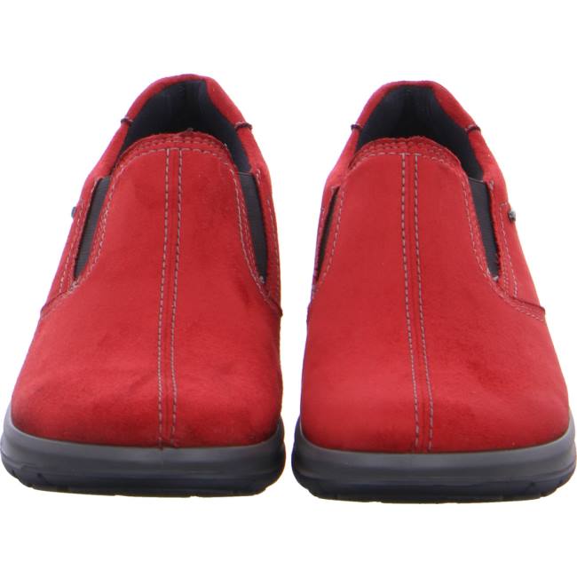 Mocassin Ara Slip-ons Rouge Femme | BAE-2081861