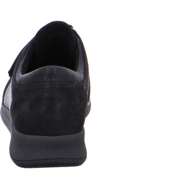 Mocassin Ara Slip-ons Noir Femme | WZF-1544469