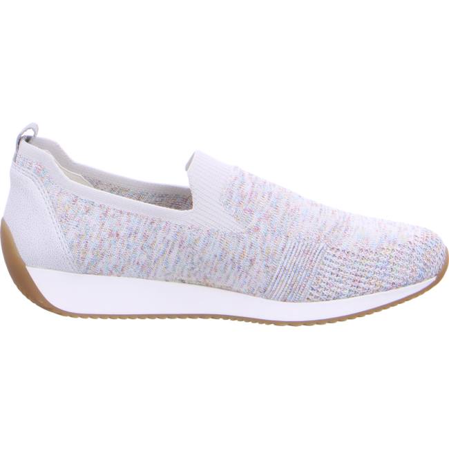 Mocassin Ara Slip-ons Lissabon Blanche Femme | XKR-2176248