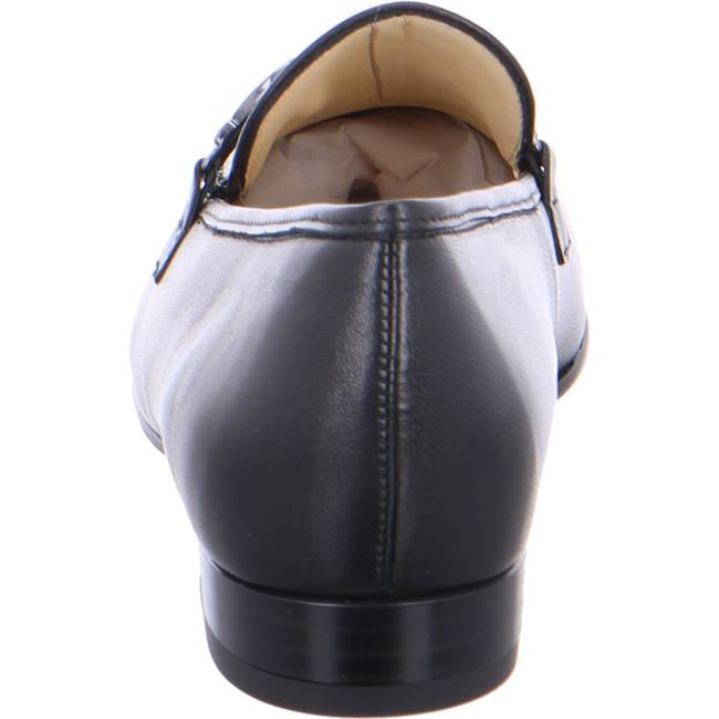 Mocassin Ara Slip-ons Kent Noir Femme | LKU-0281224