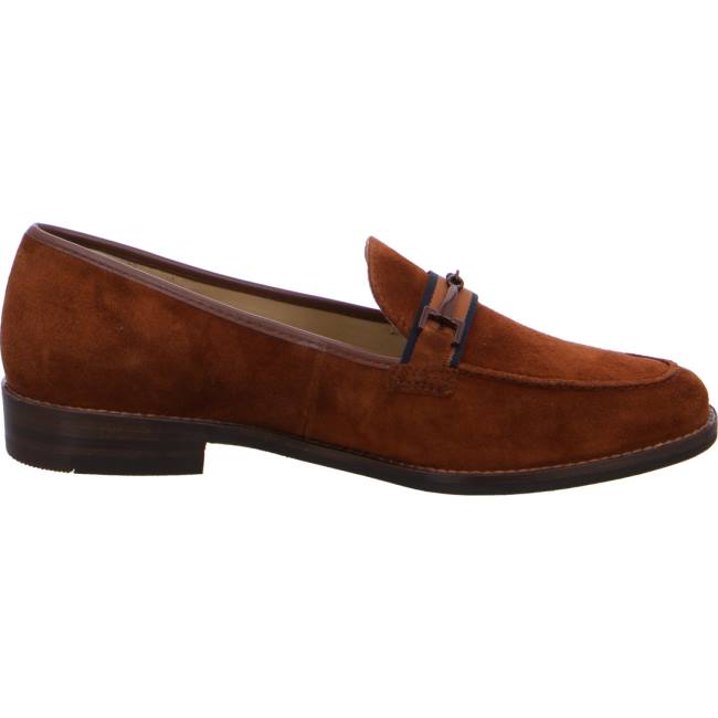 Mocassin Ara Slip-ons Kent Marron Femme | OES-0627473