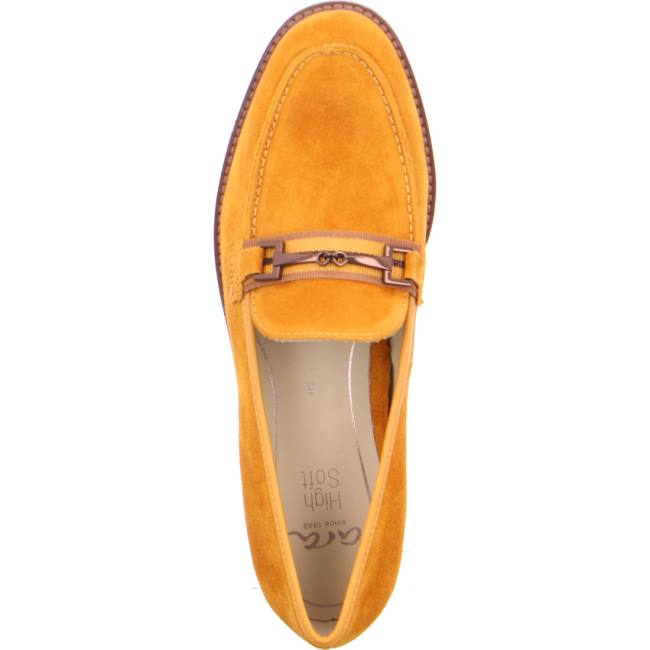 Mocassin Ara Slip-ons Kent Jaune Femme | IDR-9187162