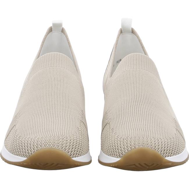 Mocassin Ara Slip-ons Lissabon Beige Femme | GIP-0429001