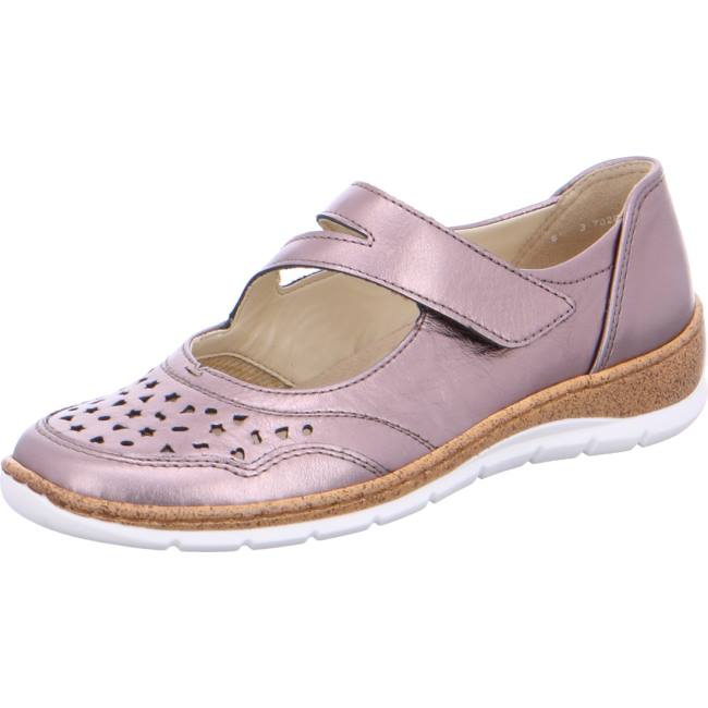 Mocassin Ara Slip-ons Gil Grise Femme | KRW-1382875