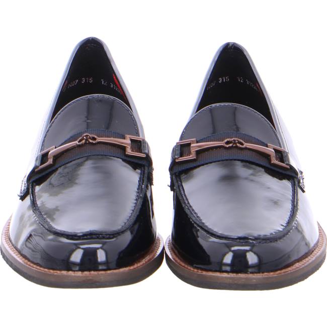 Mocassin Ara Slip-ons Kent Bleu Femme | VZX-0122983