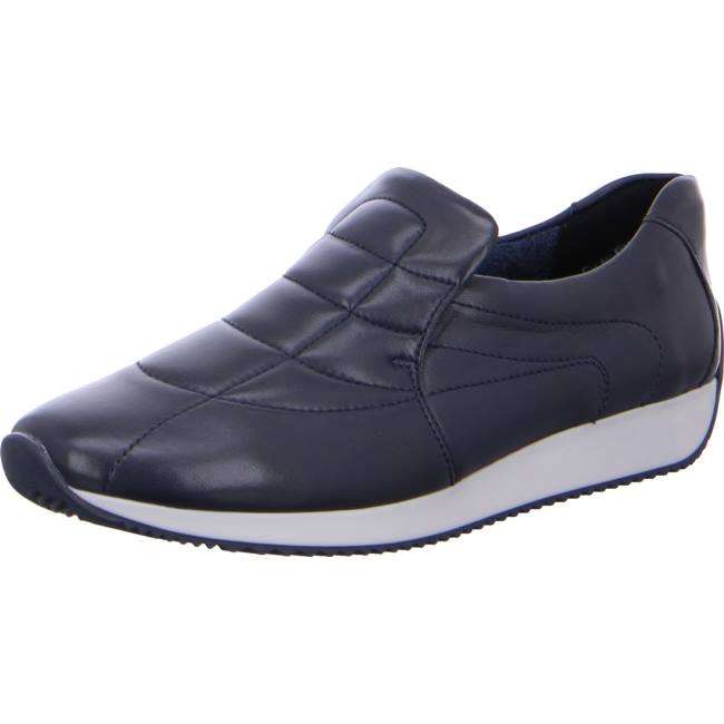 Mocassin Ara Slip-ons Gil 2.0 Bleu Femme | EYI-4947397