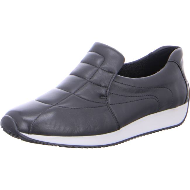 Mocassin Ara Slip-ons Gil 2.0 Noir Femme | QMY-7197514