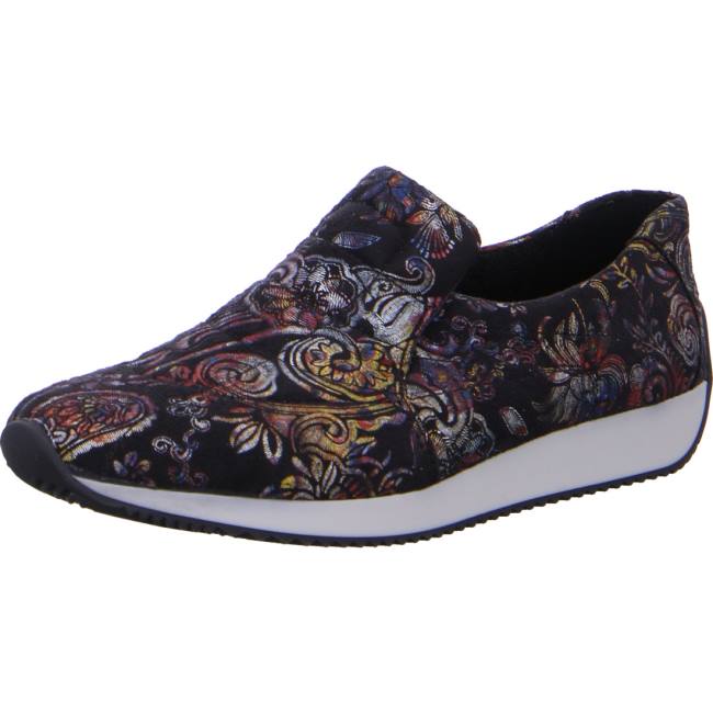 Mocassin Ara Slip-ons Gil 2.0 Noir Femme | GOX-0688518