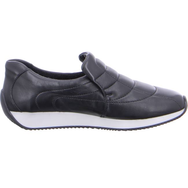 Mocassin Ara Slip-ons Gil 2.0 Noir Femme | QMY-7197514