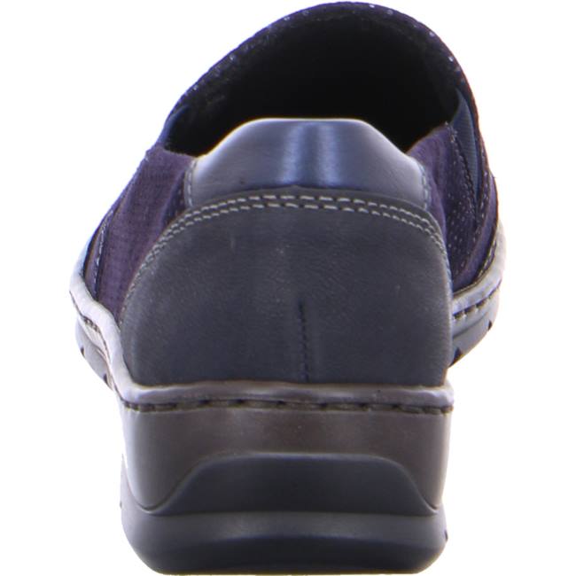 Mocassin Ara Slip-ons Gil Bleu Femme | PDW-6738103