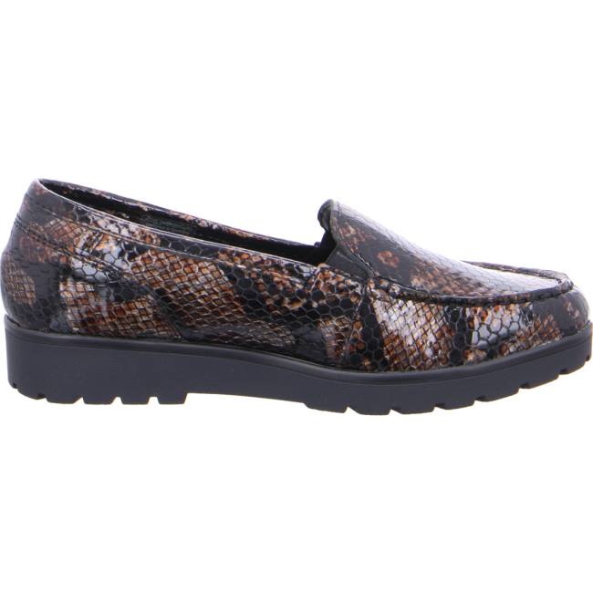 Mocassin Ara Slip-ons Dallas Marron Femme | RYE-4064746