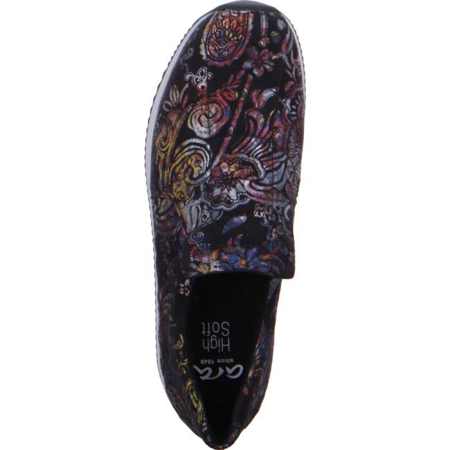 Mocassin Ara Slip-ons Gil 2.0 Noir Femme | GOX-0688518