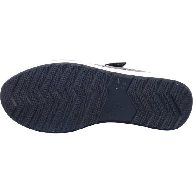 Mocassin Ara Sapporo Bleu Femme | UUA-1553876