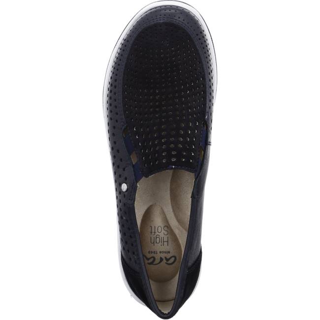 Mocassin Ara Sapporo Bleu Femme | OCV-9353875