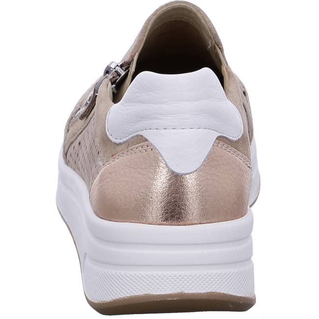 Mocassin Ara Sapporo Beige Femme | YNR-0499636