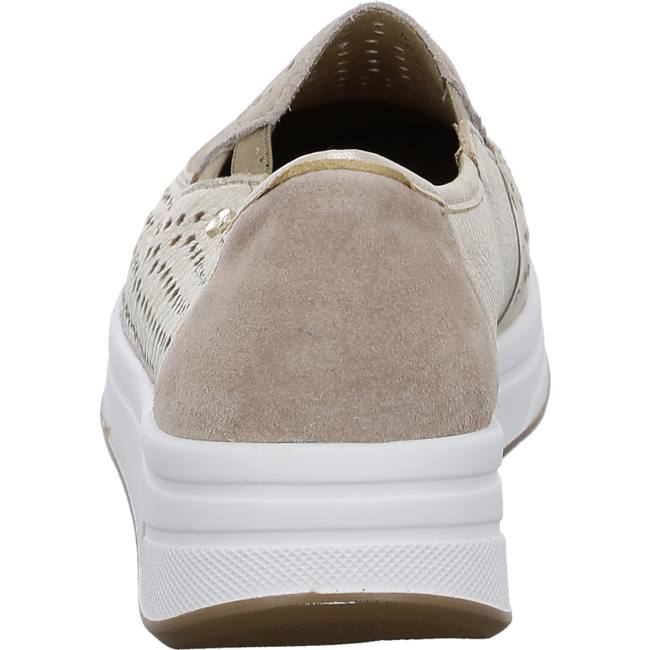 Mocassin Ara Sapporo Beige Femme | KRU-0013000