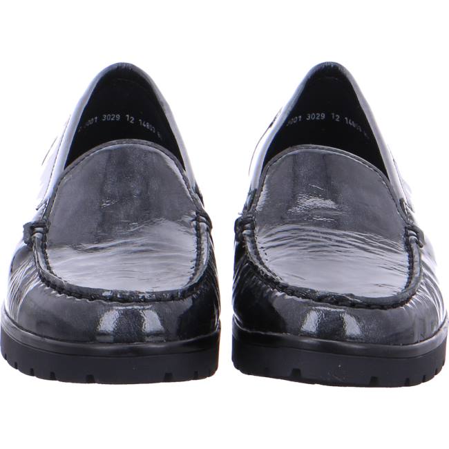 Mocassin Ara Slip-ons Dallas Graphit Grise Femme | FVS-2668246