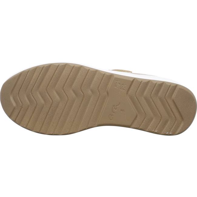 Mocassin Ara Sapporo Beige Femme | TCV-9854383