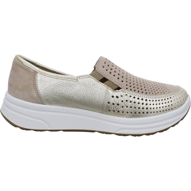 Mocassin Ara Sapporo Beige Femme | KRU-0013000