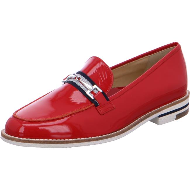 Mocassin Ara Penny Kent Rouge Femme | XFW-5214594