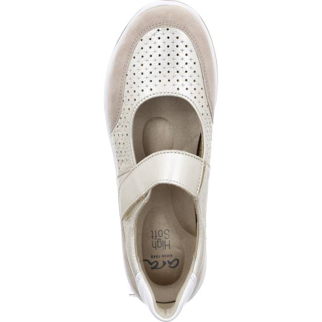 Mocassin Ara Sapporo Beige Femme | TCV-9854383