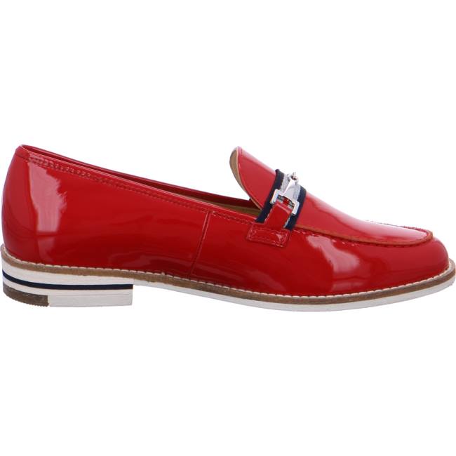 Mocassin Ara Penny Kent Rouge Femme | XFW-5214594