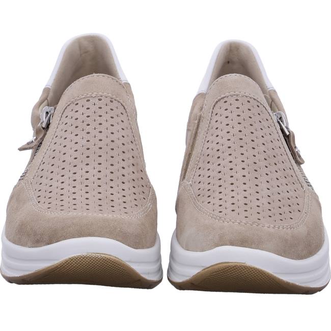 Mocassin Ara Sapporo Beige Femme | YNR-0499636