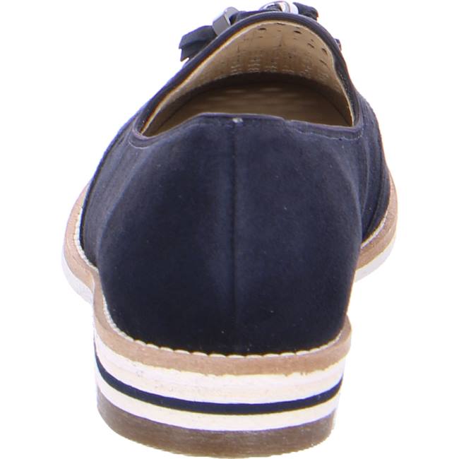 Mocassin Ara Penny Kent Bleu Femme | QGK-6332800