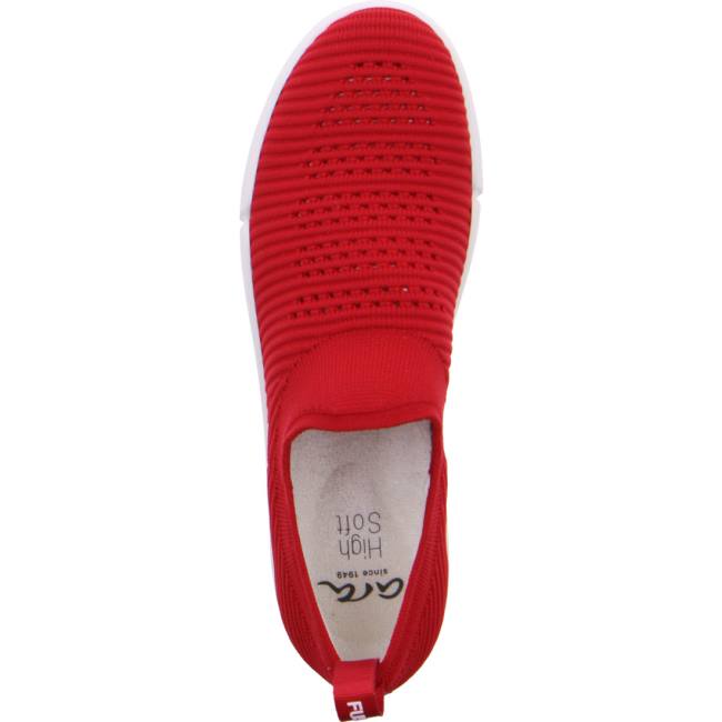 Mocassin Ara Rom Rouge Femme | SVX-9547637