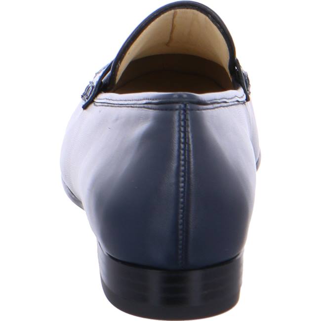 Mocassin Ara Penny Kent Bleu Femme | QZX-1670843