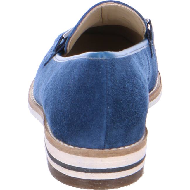 Mocassin Ara Penny Kent Bleu Femme | NWS-0338291