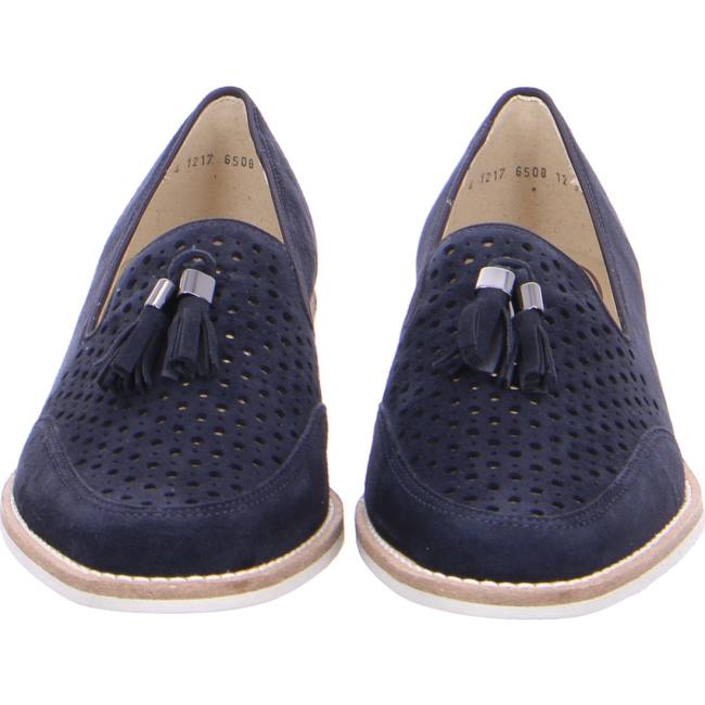 Mocassin Ara Penny Kent Bleu Femme | QGK-6332800