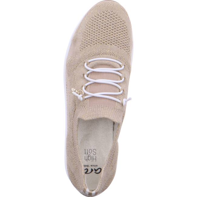 Mocassin Ara Osaka Beige Femme | WWR-8832342