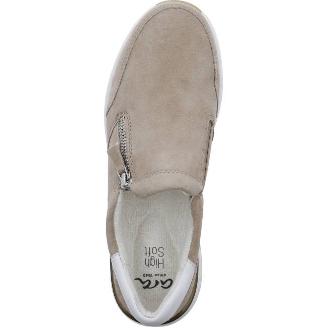 Mocassin Ara Nsand Beige Femme | MHW-6997151