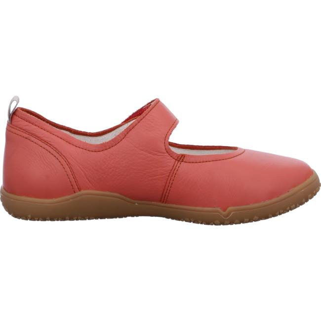 Mocassin Ara Nature Step Rouge Femme | HEE-2571724