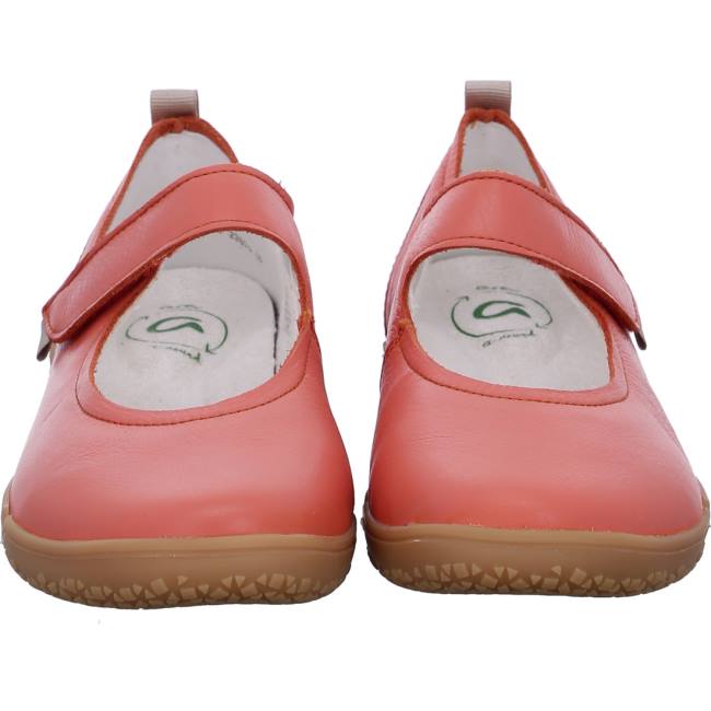 Mocassin Ara Nature Step Rouge Femme | HEE-2571724