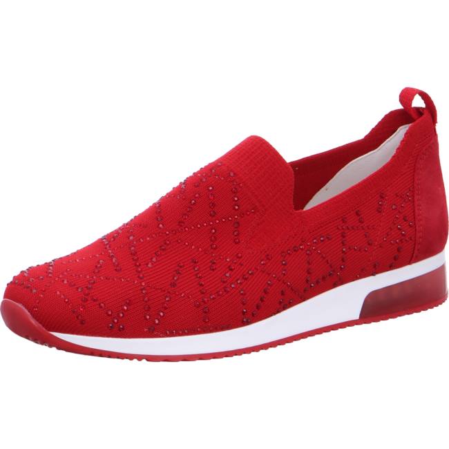 Mocassin Ara Lissabon Rouge Femme | ISK-1076322