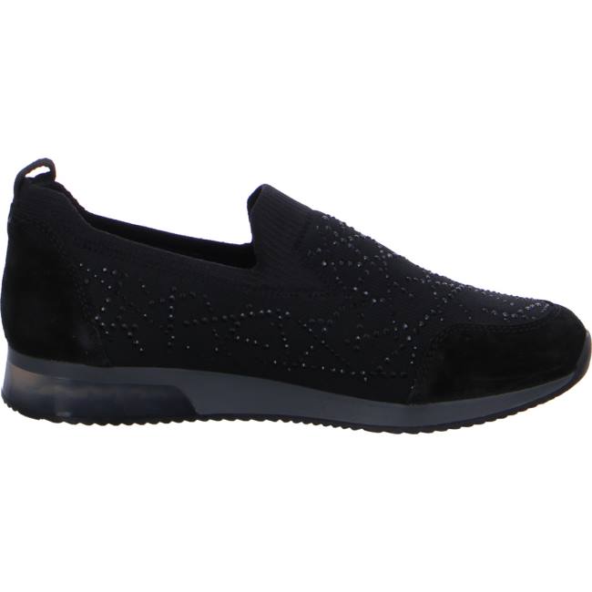 Mocassin Ara Lissabon Noir Femme | XFC-5596375