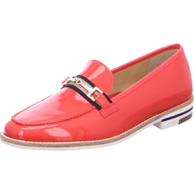 Mocassin Ara Kent Rouge Femme | QXE-3109019