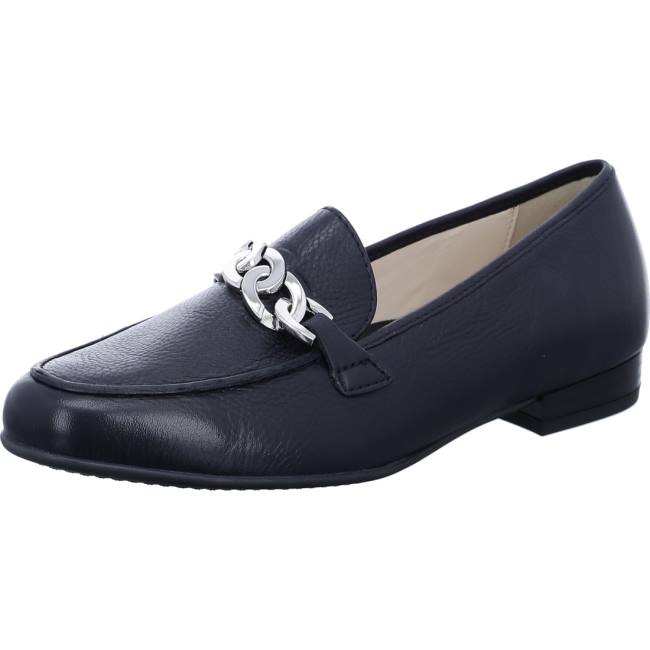 Mocassin Ara Kent Bleu Femme | EKZ-3162461