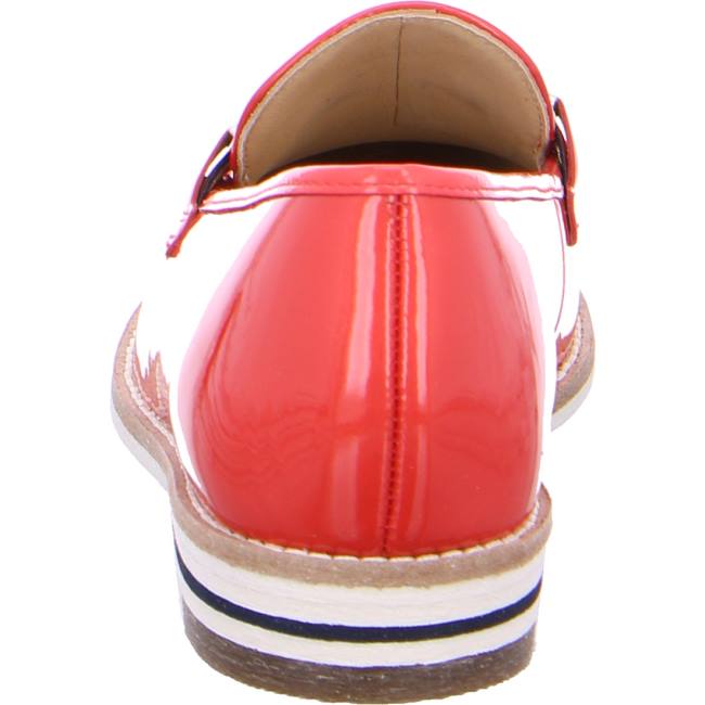 Mocassin Ara Kent Rouge Femme | QXE-3109019