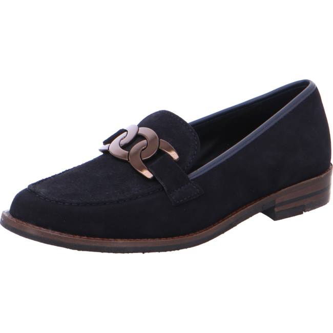 Mocassin Ara Kent Bleu Femme | VBK-3947333