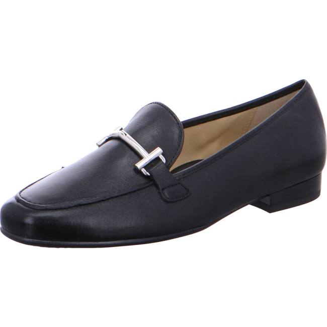 Mocassin Ara Kent Noir Femme | VKX-5941766