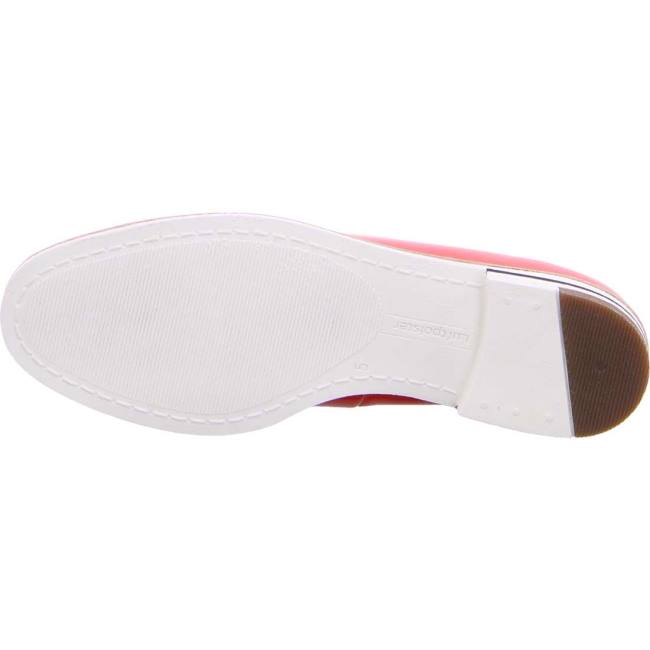 Mocassin Ara Kent Rouge Femme | QXE-3109019